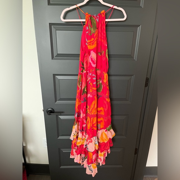 FARM Rio Red Tiered Ruffled Sundress - Picture 3 of 6